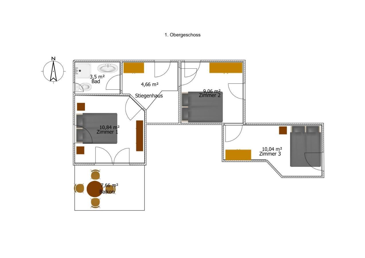 Ferienwohnung Embacher Soll Bagian luar foto